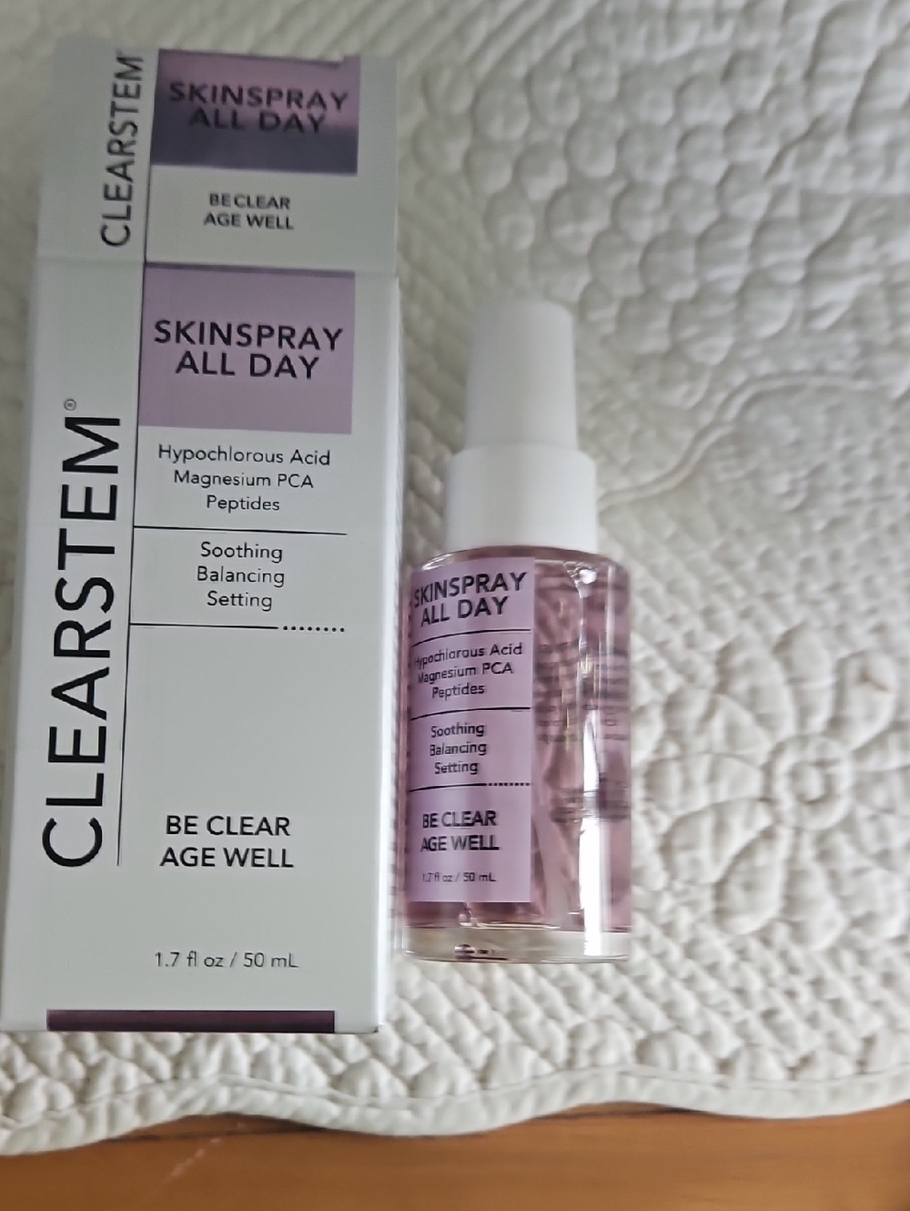 CLEARSTEM Skinspray All Day Pink Facial Toner & Mist